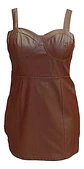 Vestido Importado Ajustado De Cuero Sintético -  A New Day - Miniatura 8