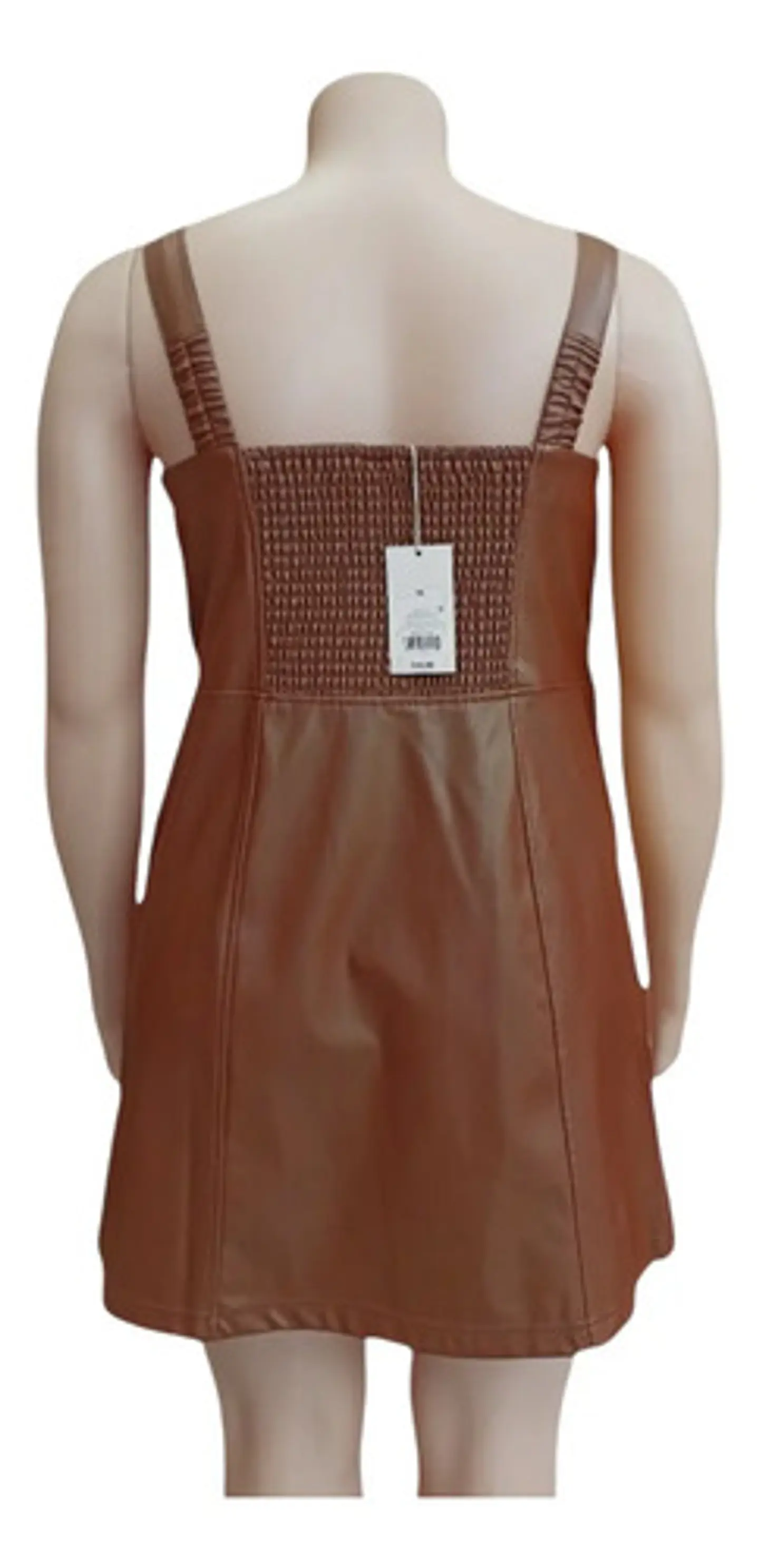 Vestido Importado Ajustado De Cuero Sintético -  A New Day 12