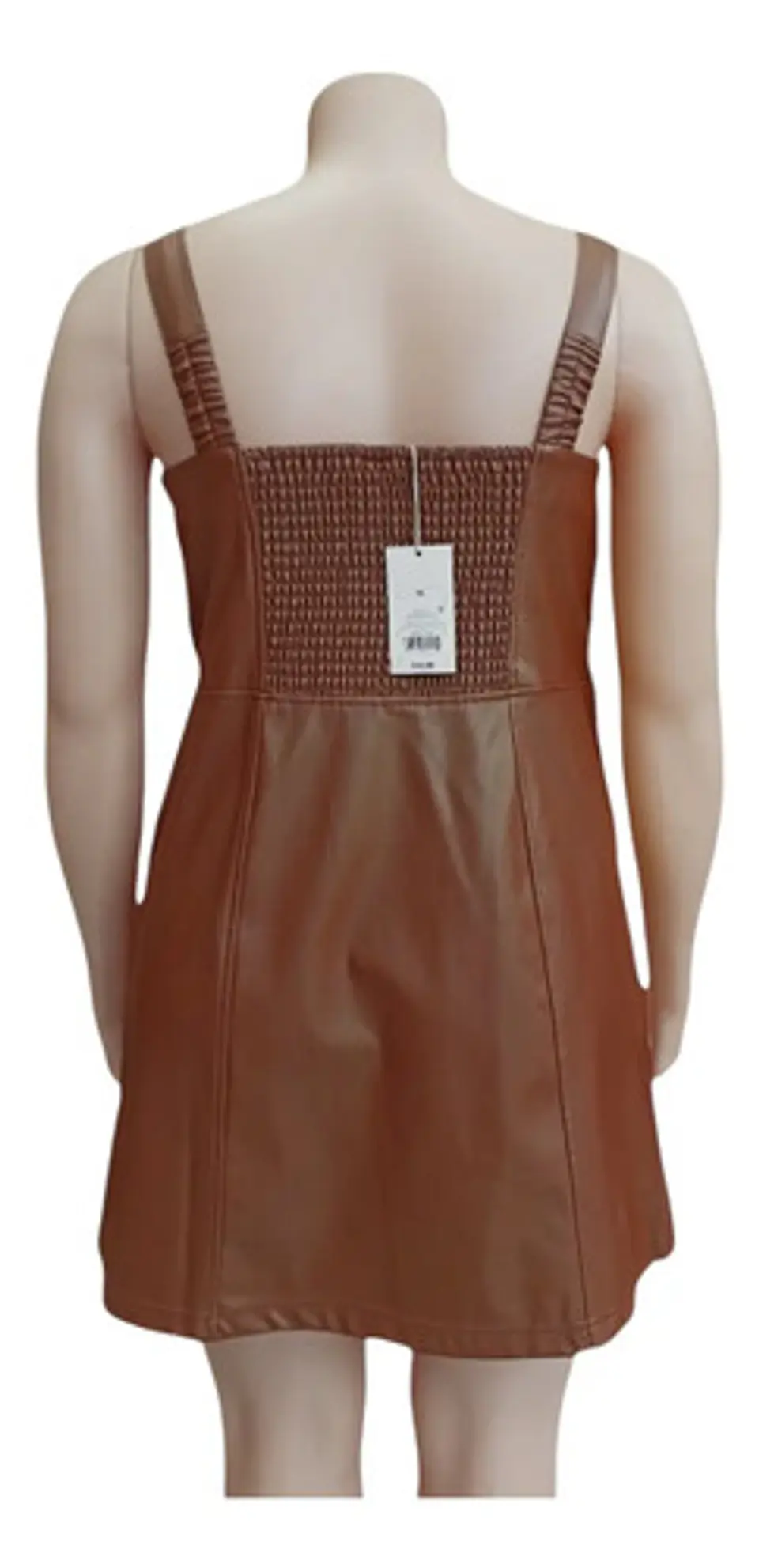 Vestido Importado Ajustado De Cuero Sintético -  A New Day 12