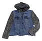 Chaqueta De Mezclilla Y Sherpa Maurices Tallas Grandes  Xl - Miniatura 2