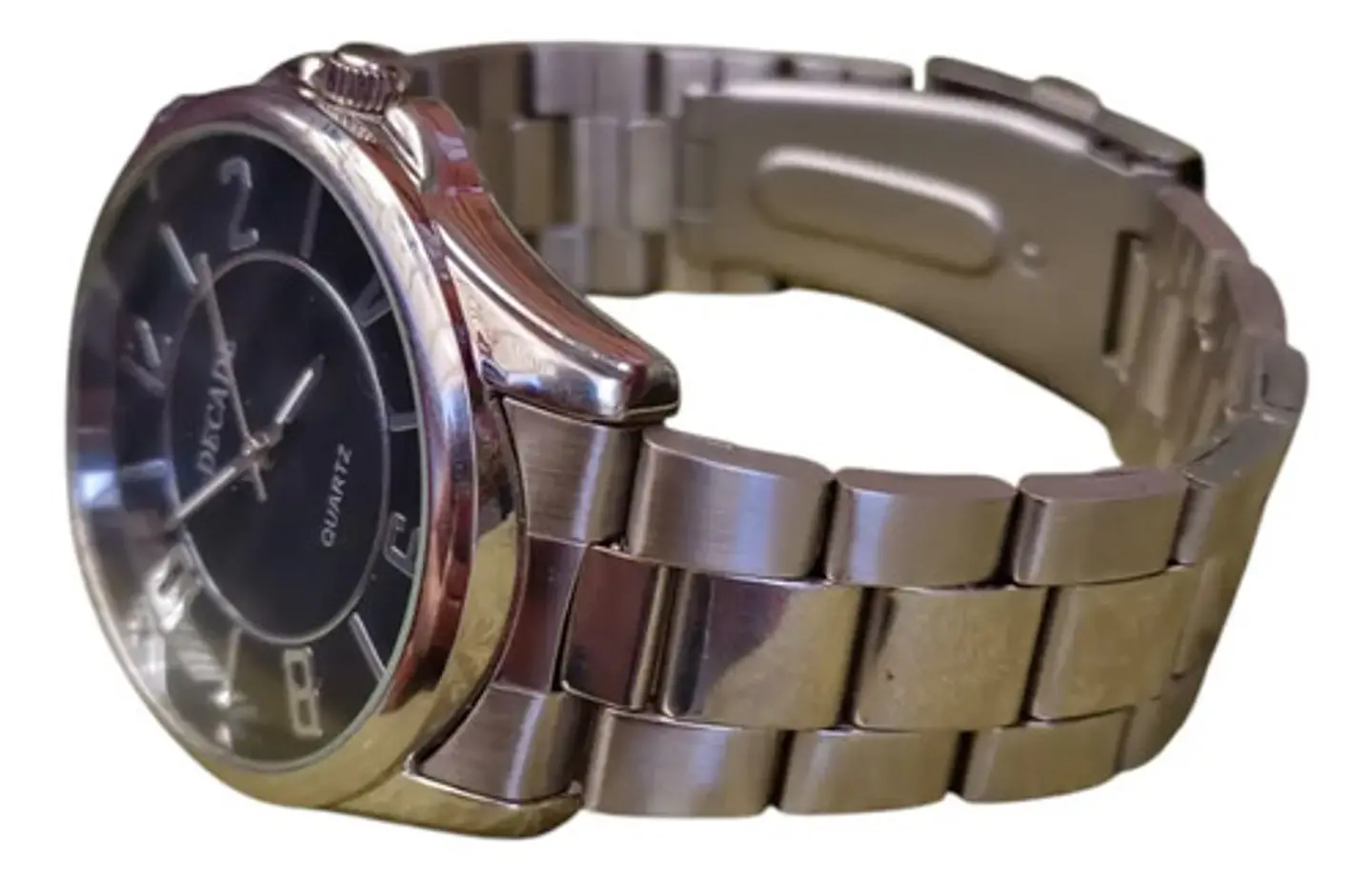 Reloj Marca Decade Pulsera Metalica Para Hombre 4