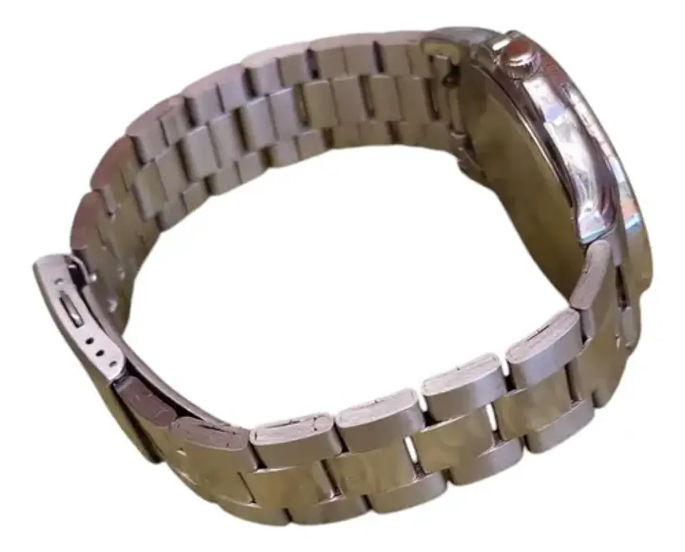 Reloj Marca Decade Pulsera Metalica Para Hombre 5