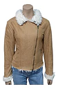 Chaqueta Biker Gamuza Y Piel Sintética Love Tree - Talla S - Miniatura 1