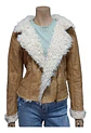 Chaqueta Biker Gamuza Y Piel Sintética Love Tree - Talla S - Miniatura 2
