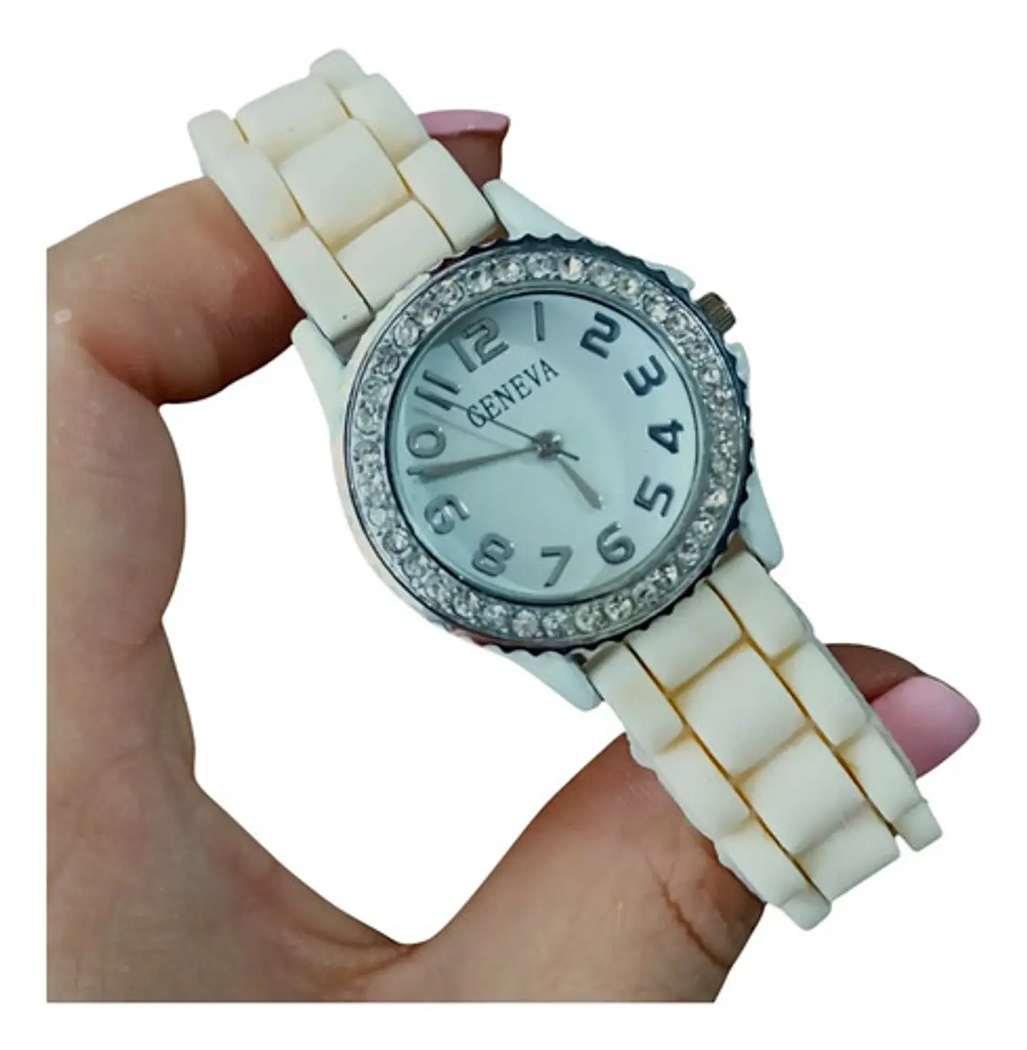 Reloj Para Mujer Geneva Legend Bisel De Diamantes 3