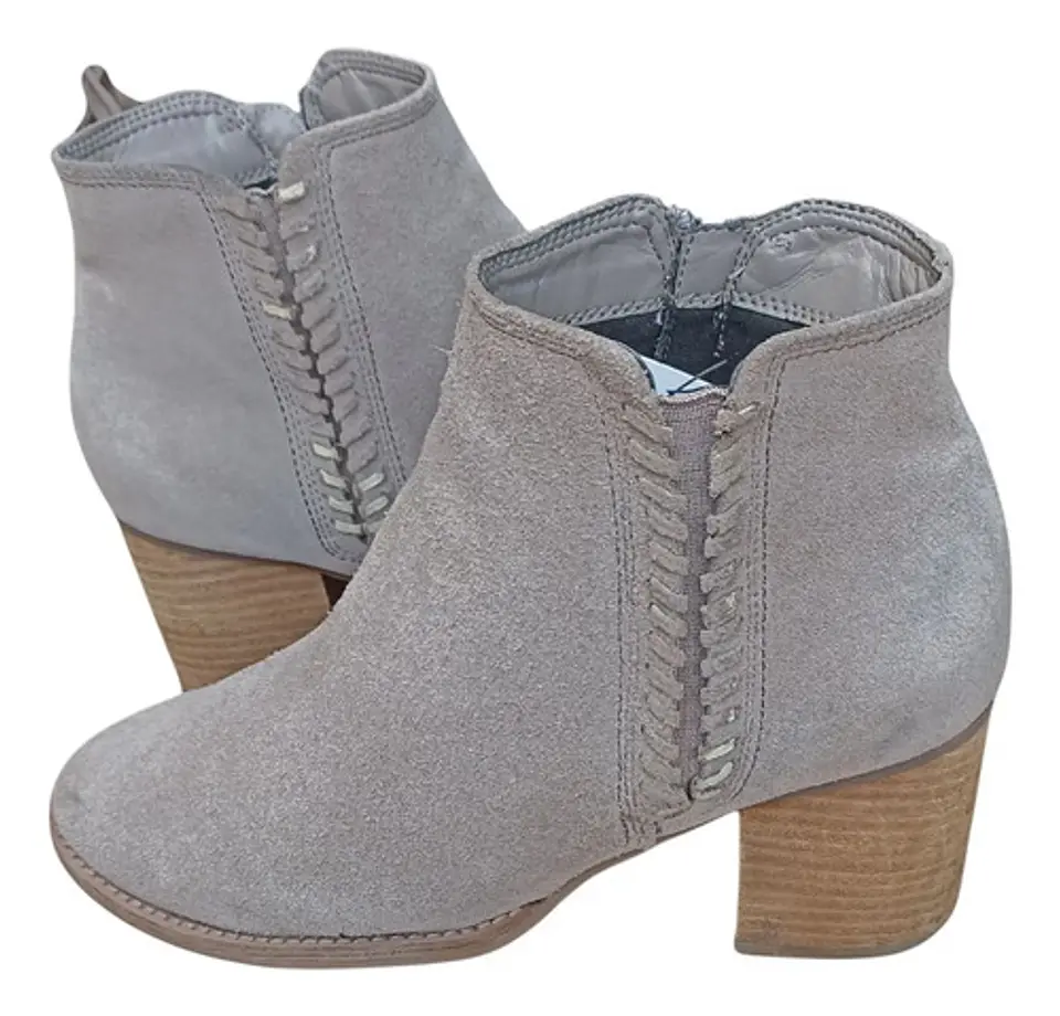 Botín De Gamuza Watetproof Marca Blondo - Talla 38 3