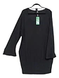 Vestido Ajustado Canalé Manga Larga - Talla Grande 4xl - Miniatura 2