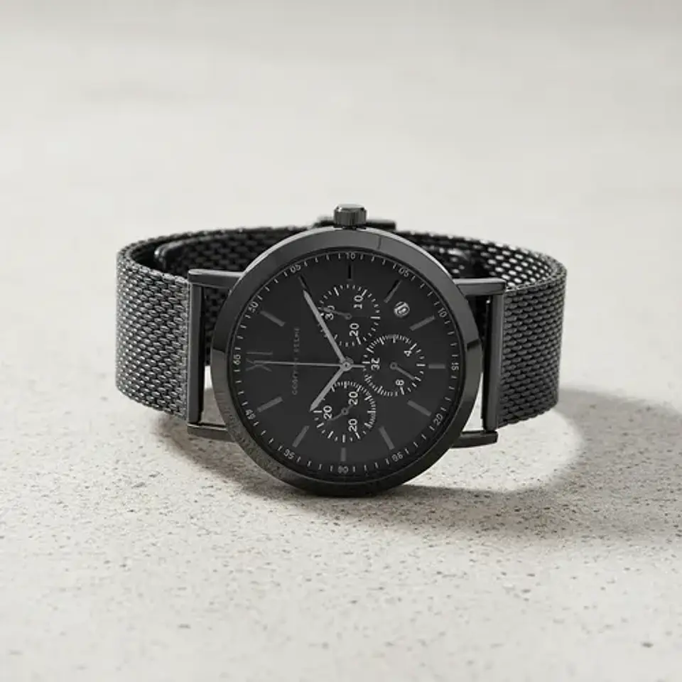 Reloj Geoffrey Beene Con Correa De Malla - Como Nuevo! 1