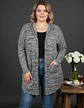 Cardigan Oversize Con Capucha - Xersion Talla Grande 2xl - Miniatura 1