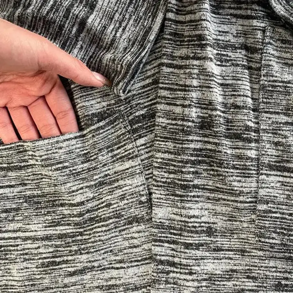 Cardigan Oversize Con Capucha - Xersion Talla Grande 2xl 8