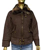 Chaqueta Tipo Aviadora de Gamuza y Piel Sintética - Talla L - Miniatura 4