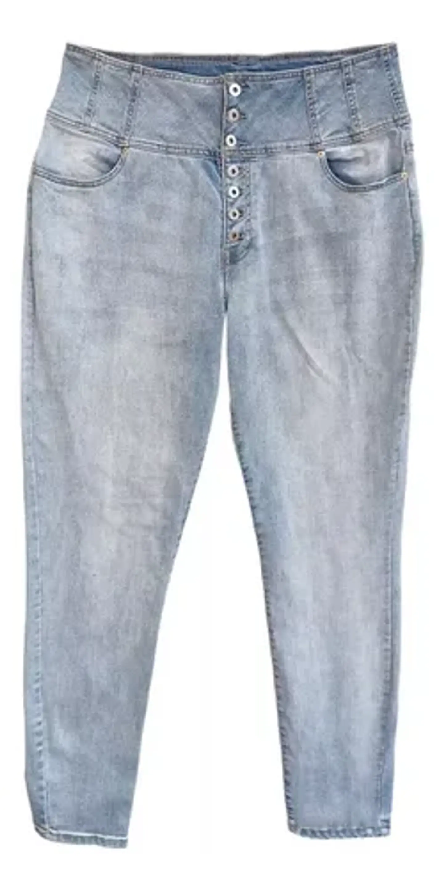 Jeans Skinny Cintura Alta Talla Grande 52-54 (18usa) 2