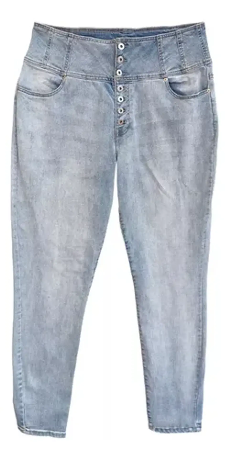 Jeans Skinny Cintura Alta Talla Grande 52-54 (18usa) 2