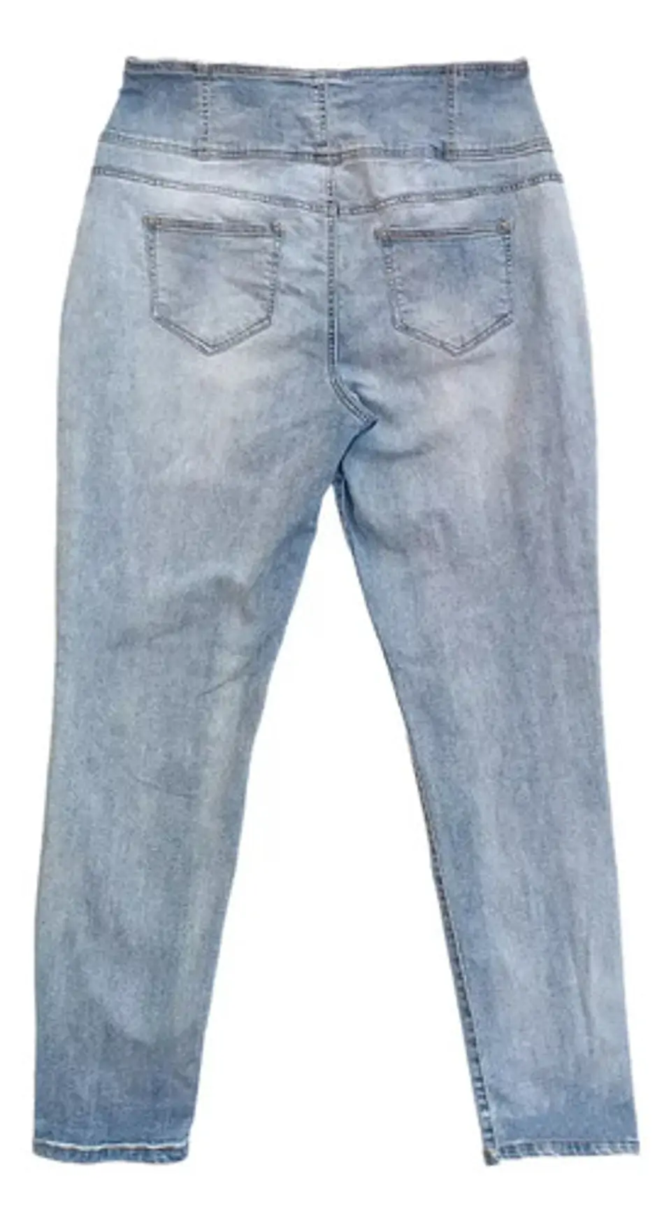 Jeans Skinny Cintura Alta Talla Grande 52-54 (18usa) 3