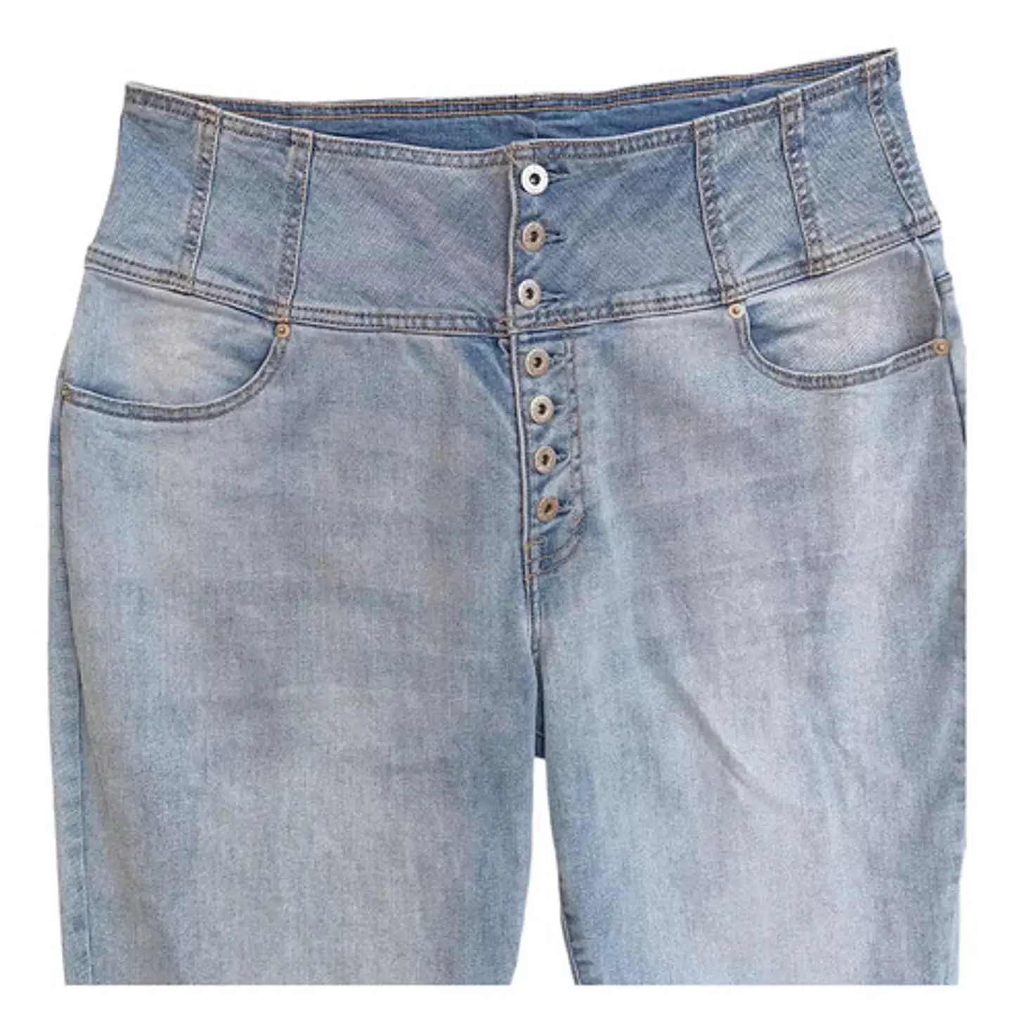 Jeans Skinny Cintura Alta Talla Grande 52-54 (18usa) 4