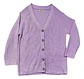 Sweater Cardigan Trenzado Newport Lila - Tallas Grandes 3xl - Miniatura 3
