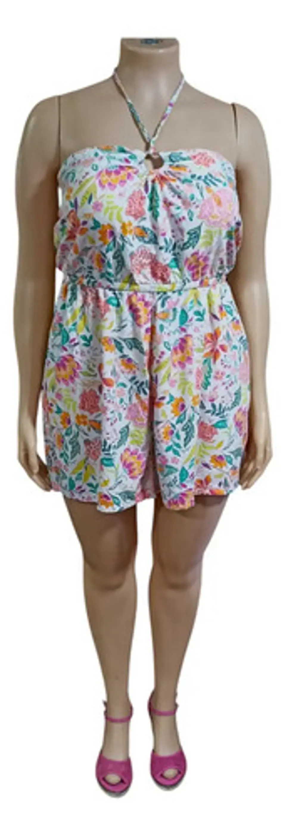 Enterito Corto Cuello Halter Old Navy - Talla Grande 2xl 3