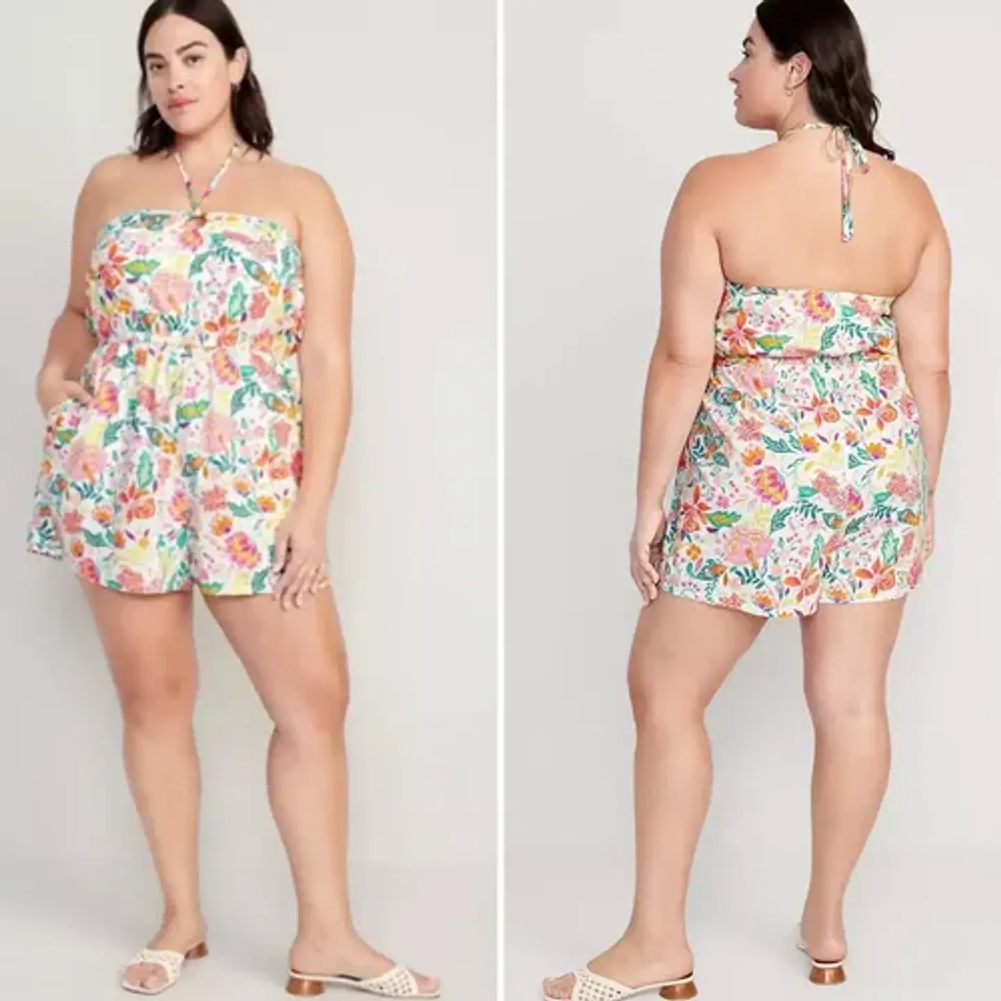 Enterito Corto Cuello Halter Old Navy - Talla Grande 2xl 9