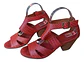 Sandalia Roja Marca Romano 100% Cuero - Talla 38 - Miniatura 6