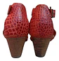 Sandalia Roja Marca Romano 100% Cuero - Talla 38 - Miniatura 7