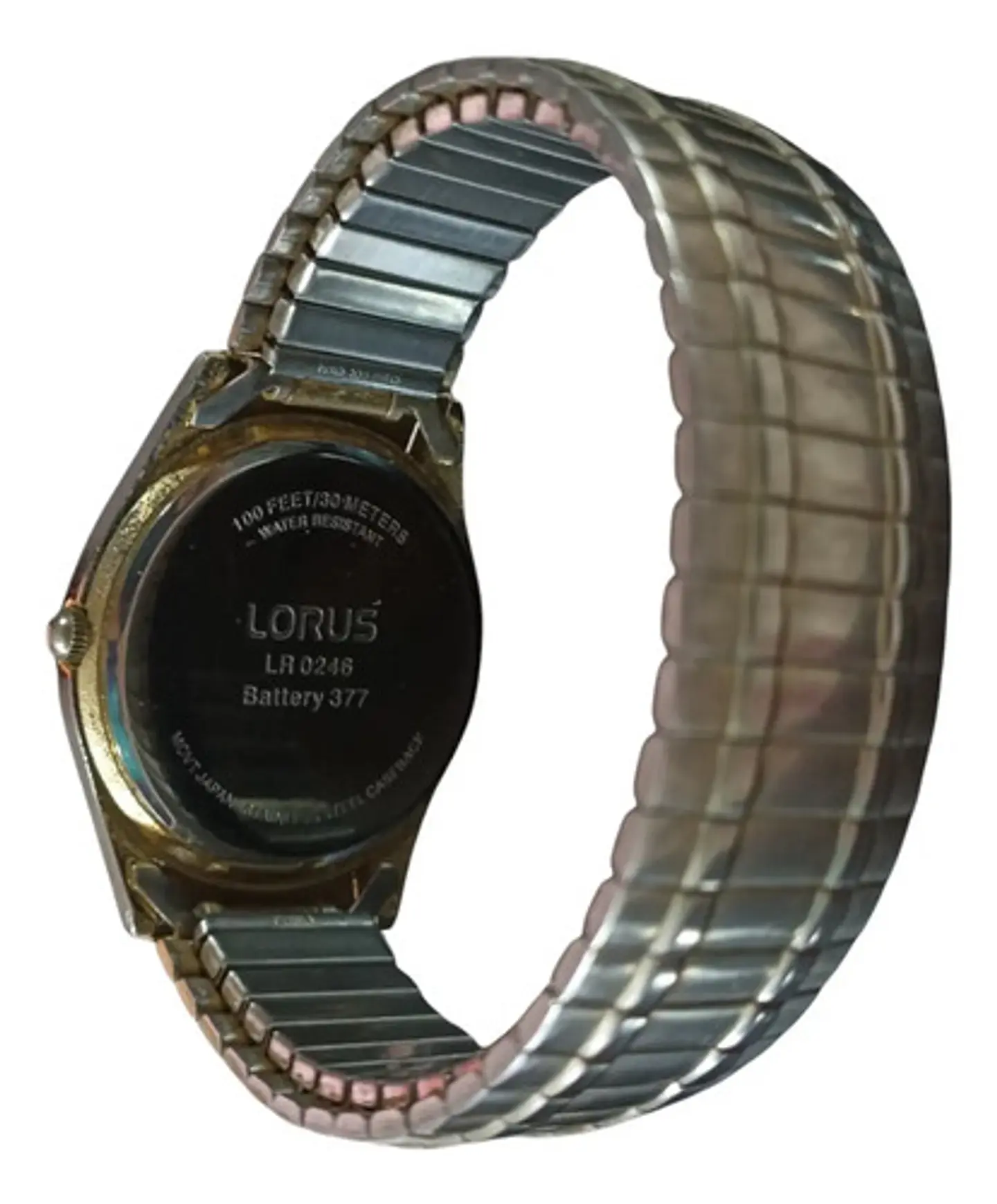 Reloj Lorus Vintage Para Hombre Con Fecha Y Pulsera Elástica 5