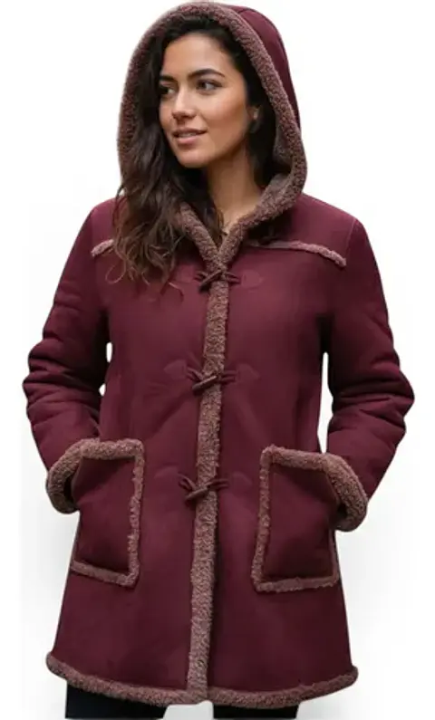 Chaqueta Gamulán Forrada Piel Sintética - Talla L - Xl