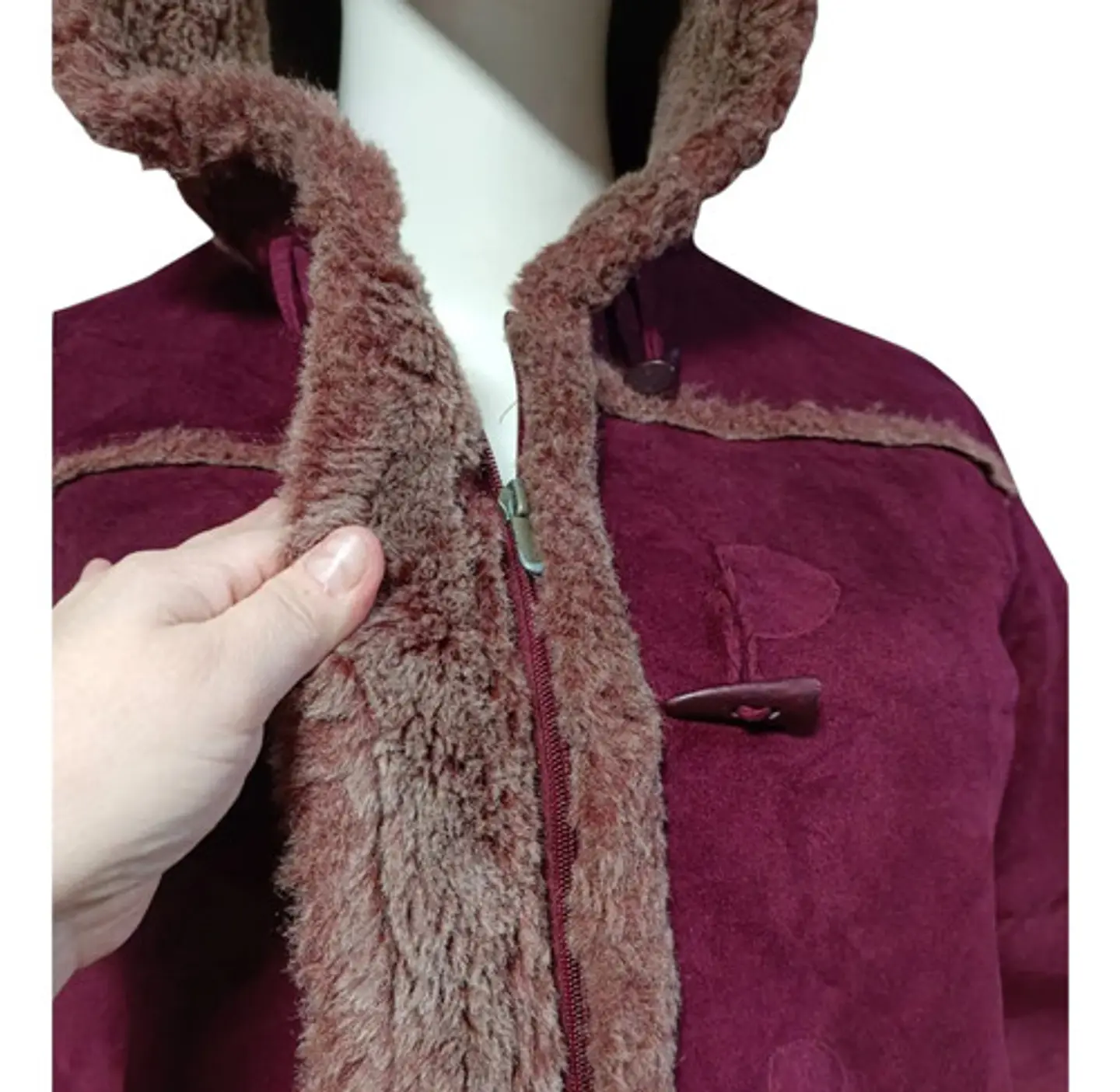 Chaqueta Gamulán Forrada Piel Sintética - Talla L - Xl 8