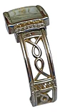 Reloj Brazalete Vintage Marca Vivani De Acero Inoxidable - Miniatura 3