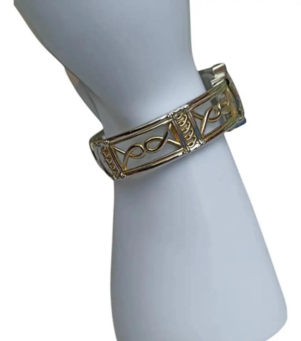 Reloj Brazalete Vintage Marca Vivani De Acero Inoxidable 5