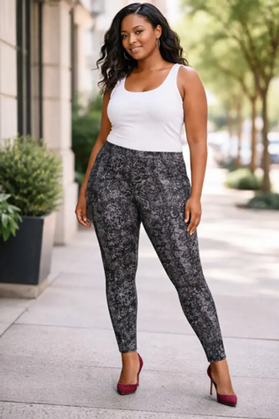 Jegging Style&co. Estampado Cobra Talla Grande 52 - 54 1
