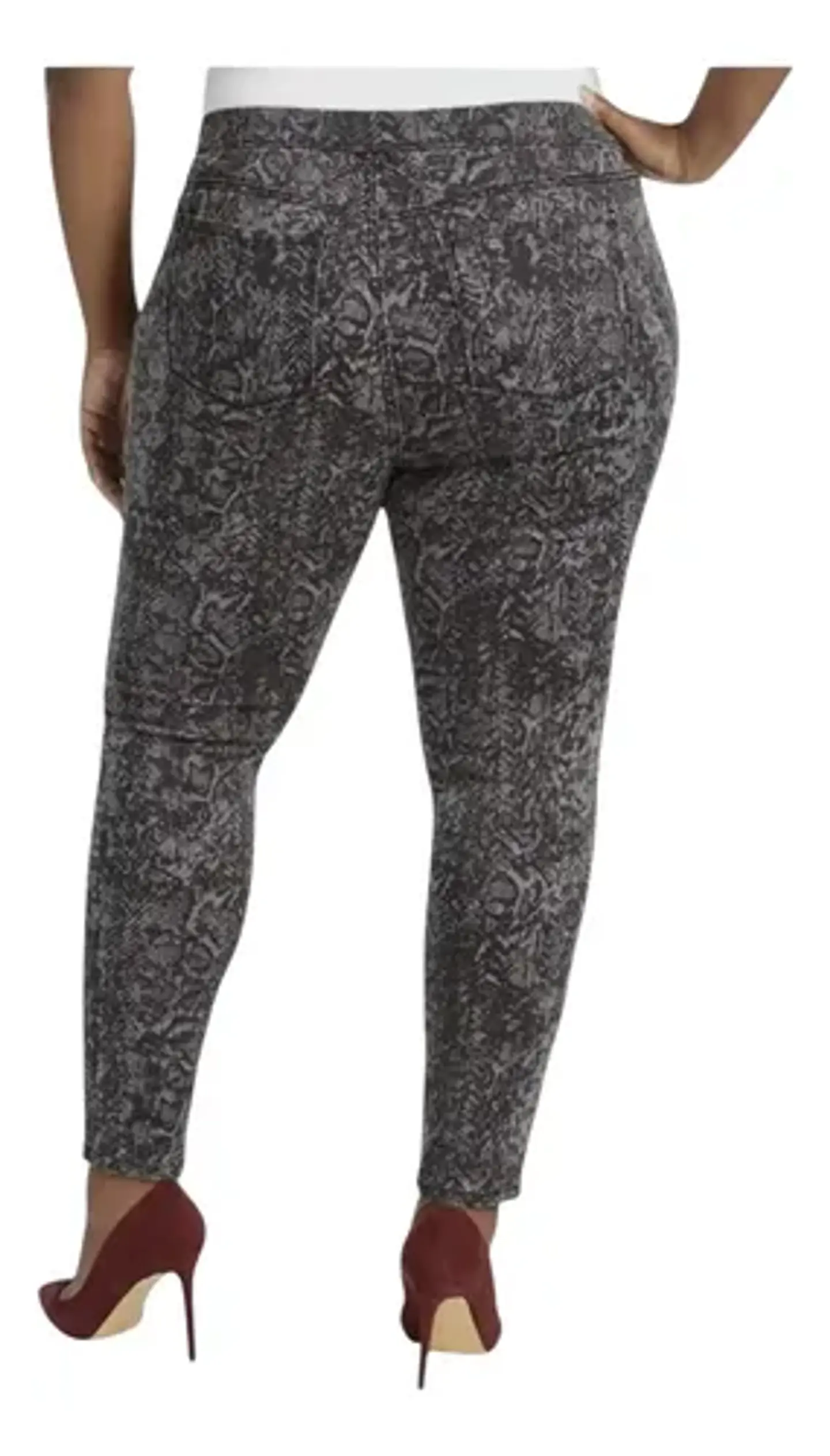 Jegging Style&co. Estampado Cobra Talla Grande 52 - 54 2