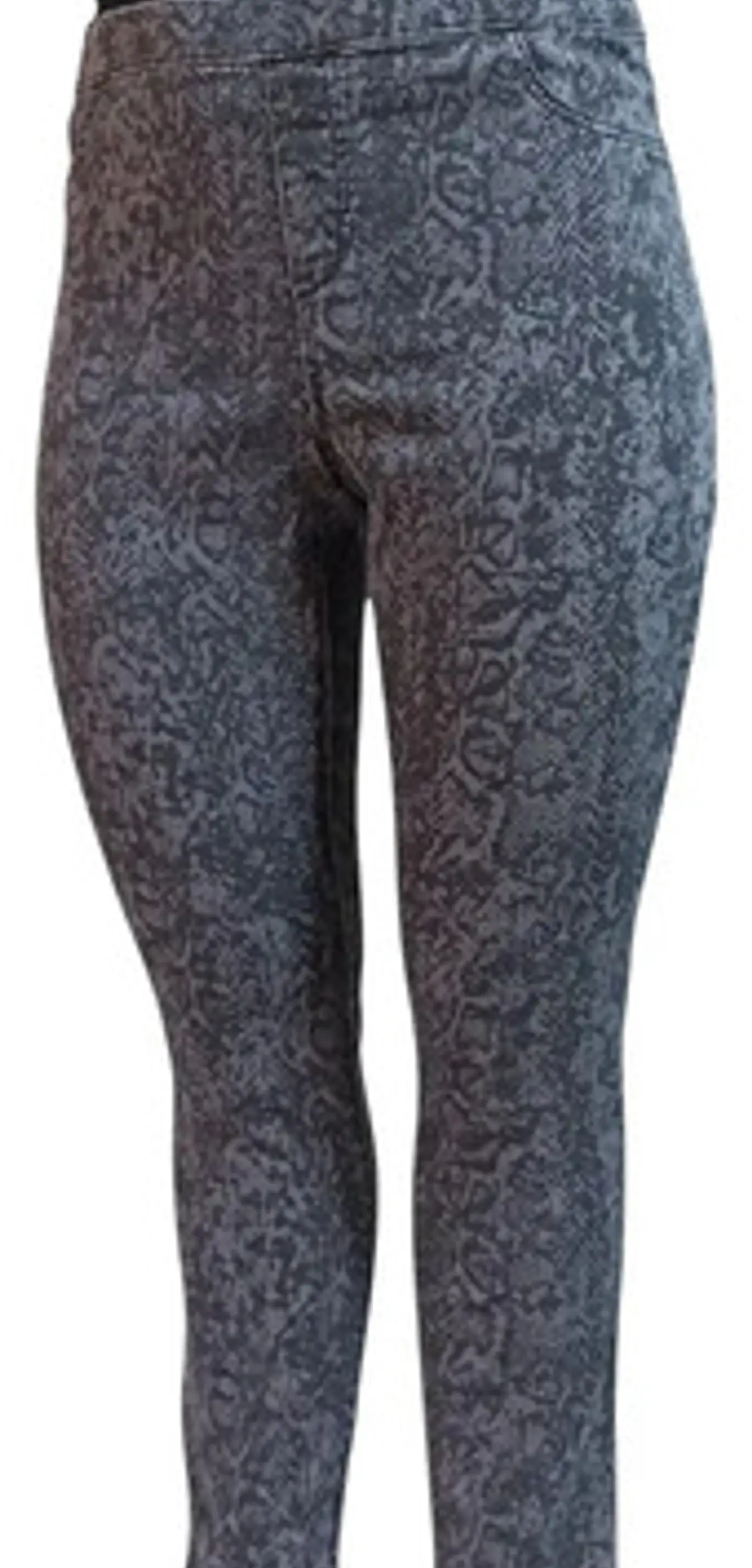 Jegging Style&co. Estampado Cobra Talla Grande 52 - 54 4