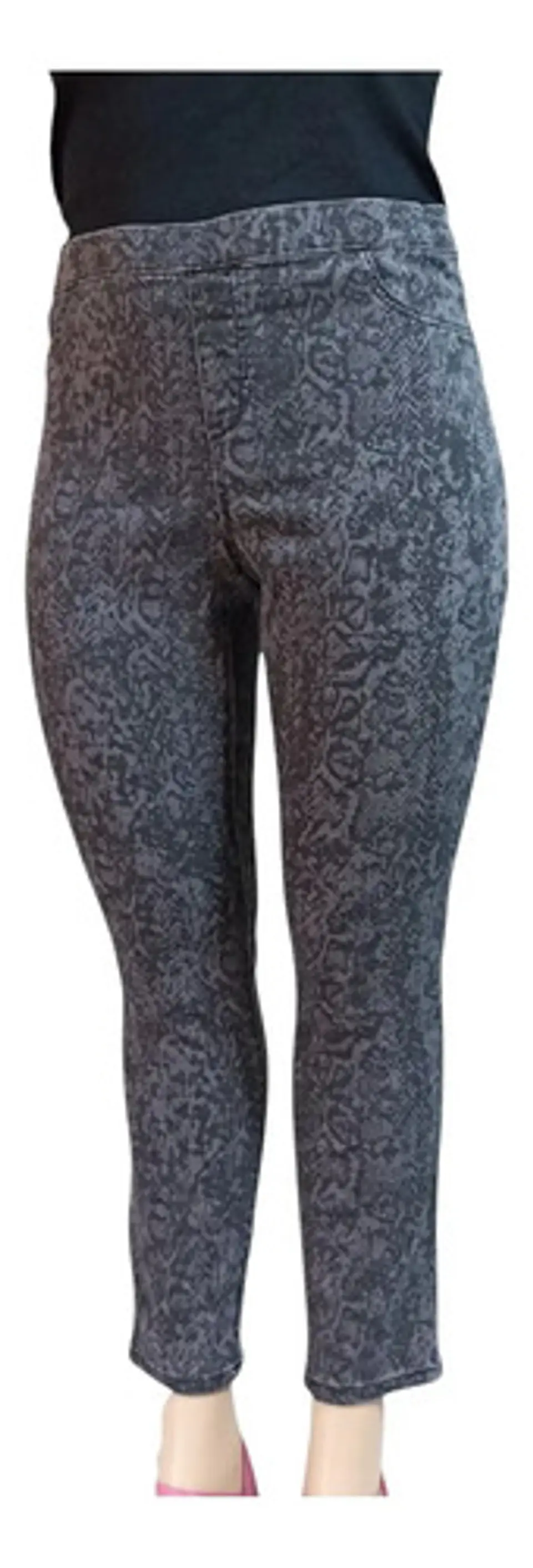 Jegging Style&co. Estampado Cobra Talla Grande 52 - 54 4