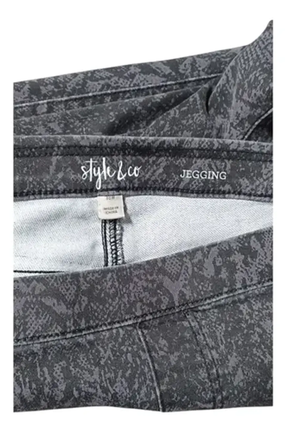 Jegging Style&co. Estampado Cobra Talla Grande 52 - 54 6