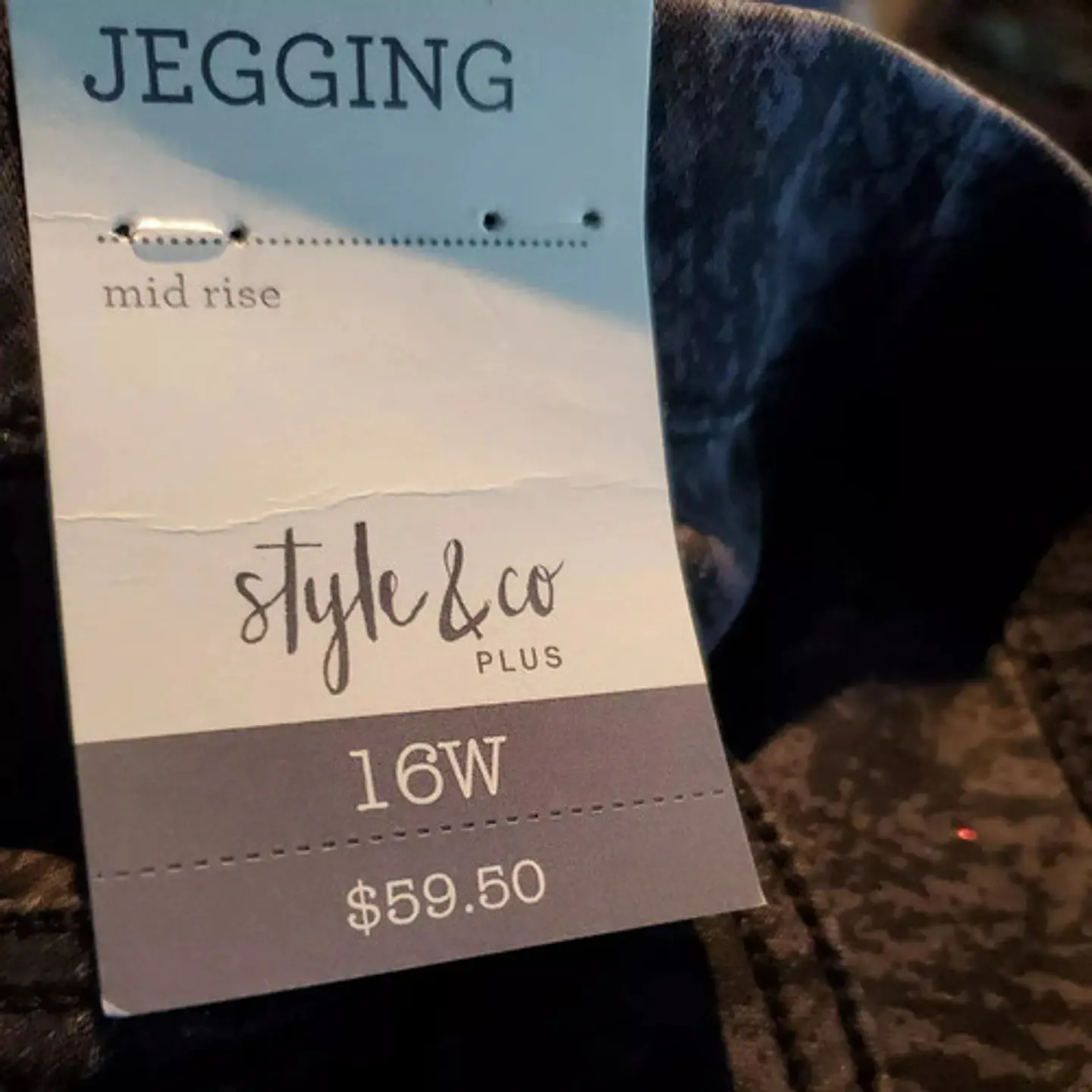 Jegging Style&co. Estampado Cobra Talla Grande 52 - 54 7