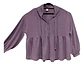 Top Manga Larga Con Capucha Peplum Talla Grande 2xl - 3xl - Miniatura 5