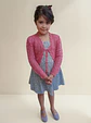 Bolerito De Hilo Tejido A Mano Para Niñas - Colores Y Tallas - Miniatura 1