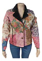 Abrigo Tipo Blazer de Gamuza Y Piel Sintética - Talla XL - Miniatura 3