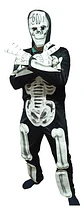 Disfraz De Esqueleto Con Relieve - Adulto Unisex Estándar - Miniatura 4