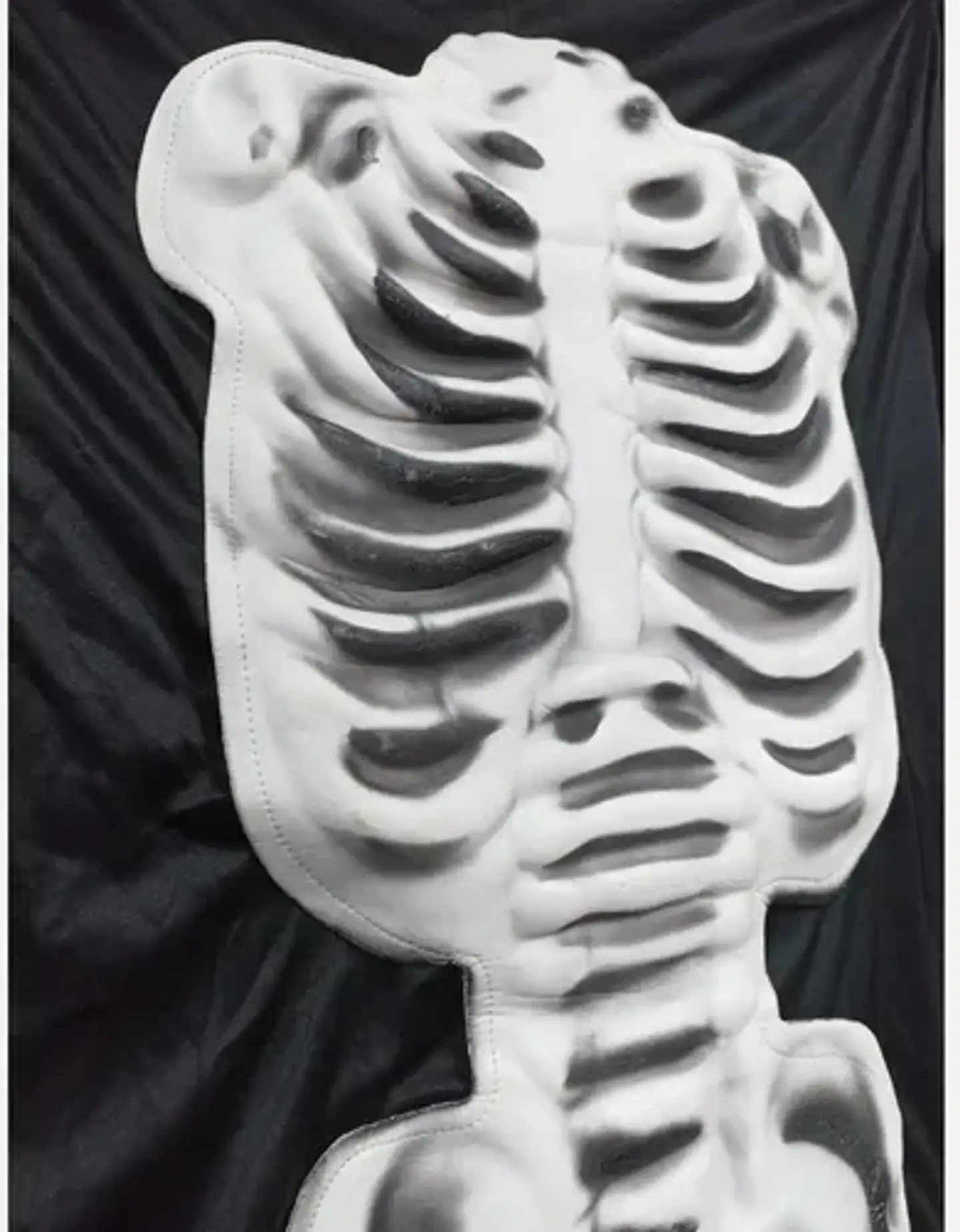 Disfraz De Esqueleto Con Relieve - Adulto Unisex Estándar 6