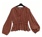 Blusa Old Navy Bordada Manga Abullonada Talla Grande 2xl - Miniatura 6