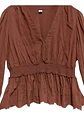 Blusa Old Navy Bordada Manga Abullonada Talla Grande 2xl - Miniatura 7
