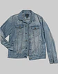 Chaqueta de Mezclilla Diseño Platillo Volador Lentejuelas - Talla M - Miniatura 2