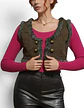 Chaqueta Sin Mangas Vintage Shearling Doca - Talla M - Miniatura 1