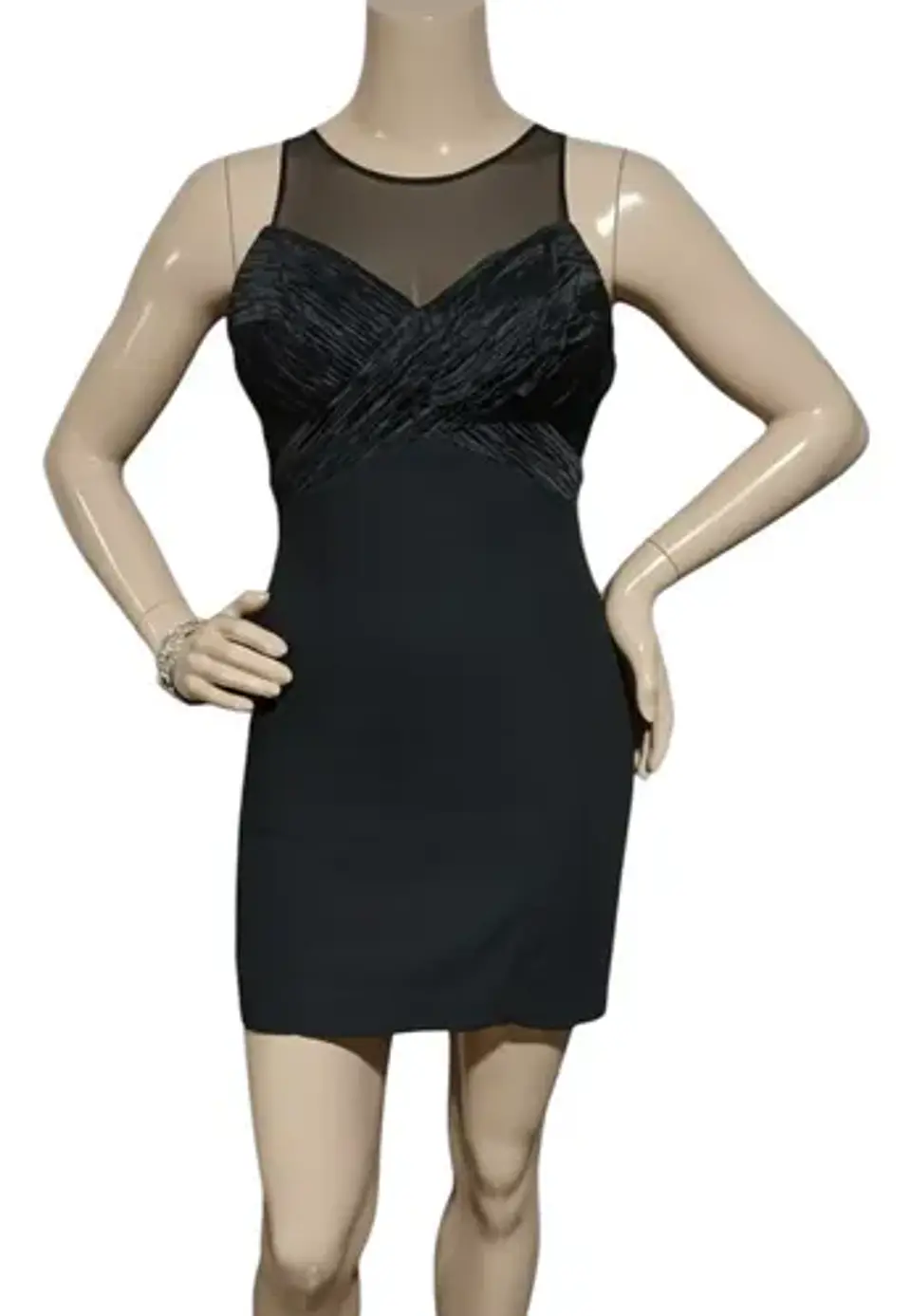 Vestido De Fiesta Ajustado Con Escote Corazón Talla L 4