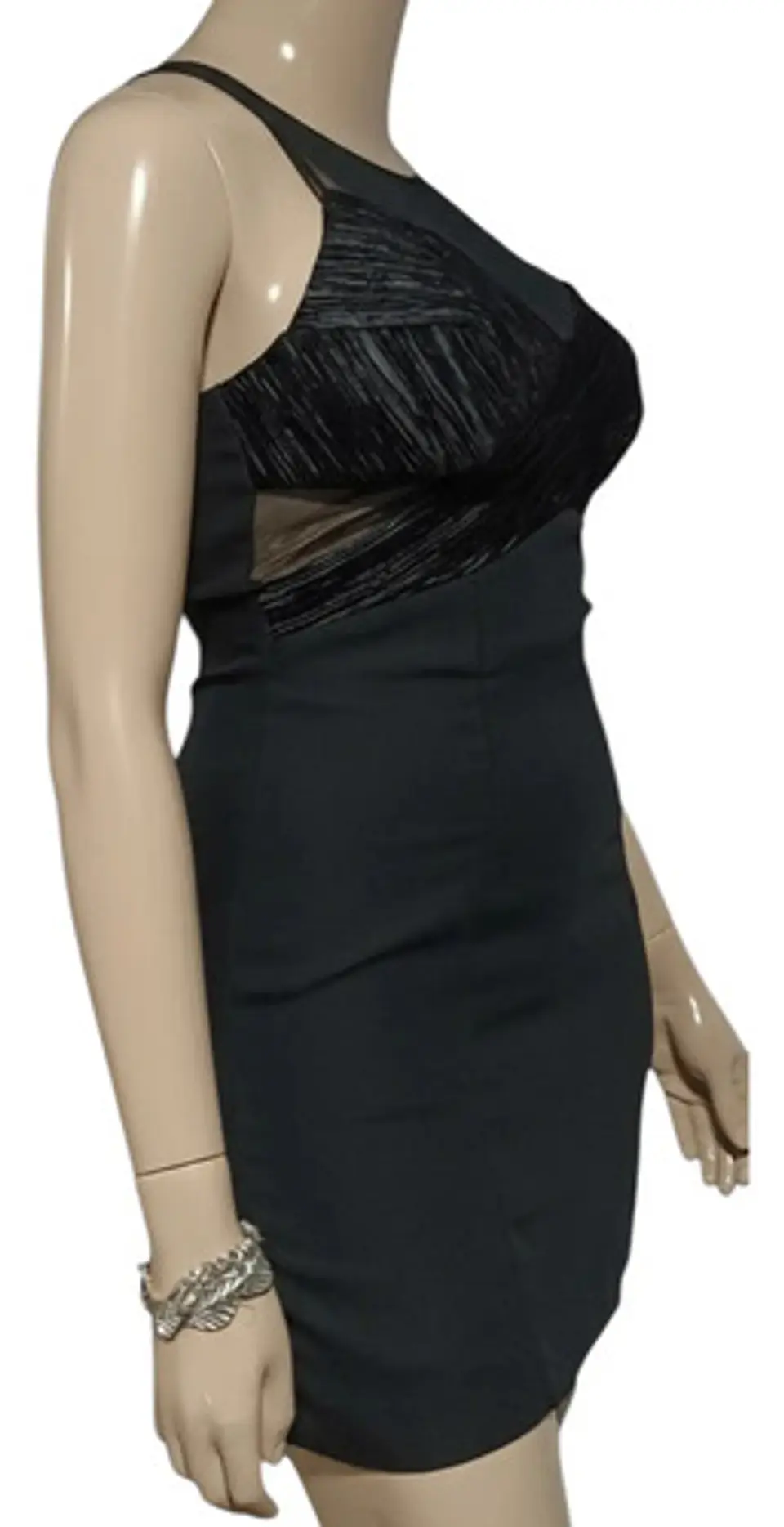 Vestido De Fiesta Ajustado Con Escote Corazón Talla L 5