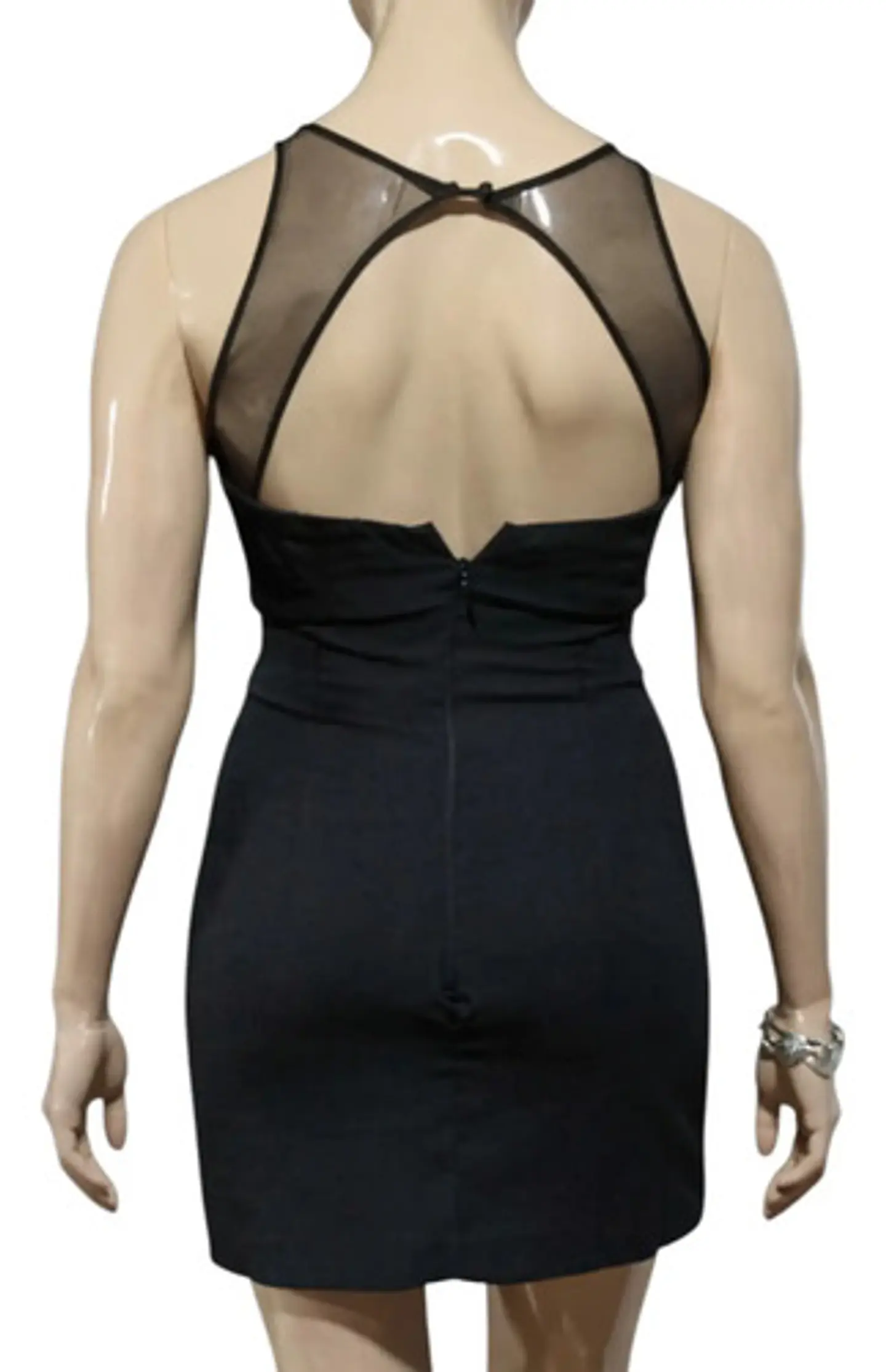 Vestido De Fiesta Ajustado Con Escote Corazón Talla L 7