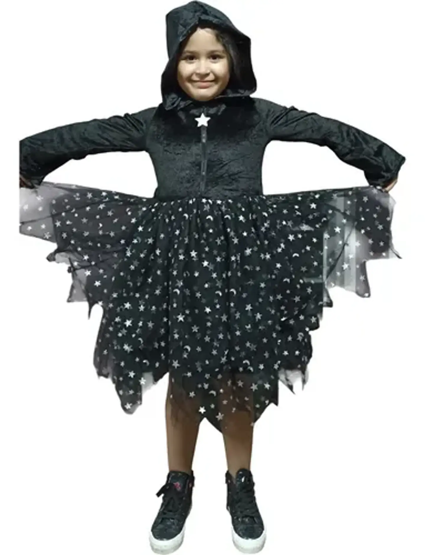 Disfraz Importado De Bruja Para Niña Talla 7 - 8 Años 2