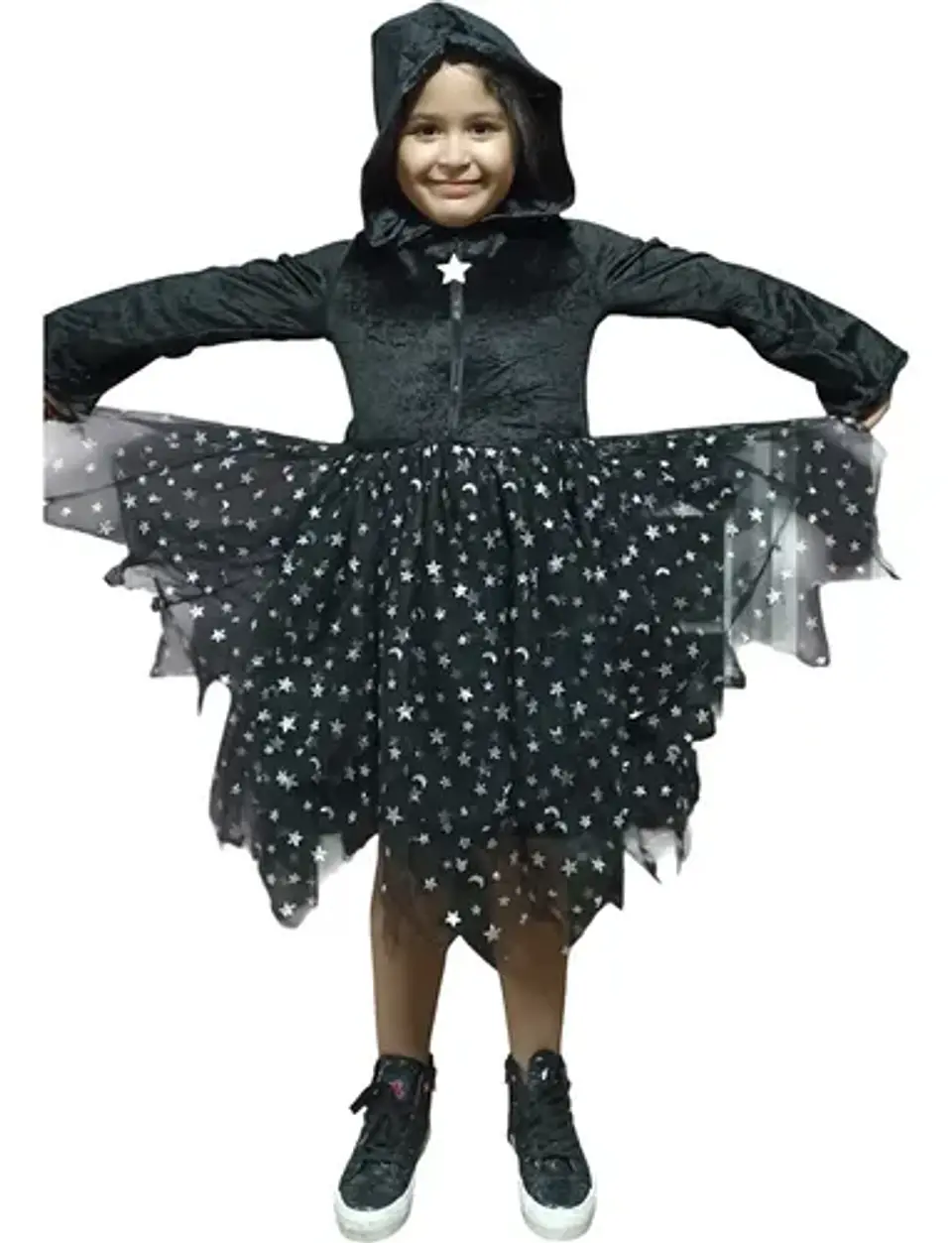 Disfraz Importado De Bruja Para Niña Talla 7 - 8 Años 2