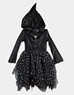 Disfraz Importado De Bruja Para Niña Talla 7 - 8 Años - Miniatura 4